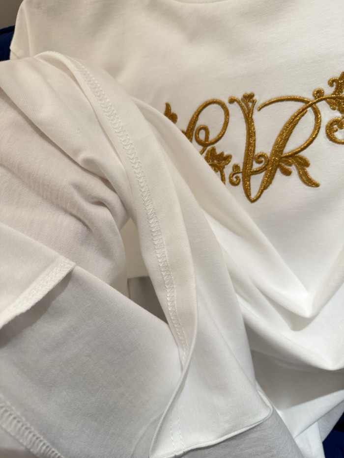LOUIS VUITTON Signature Embroidery T-Shirt #379882