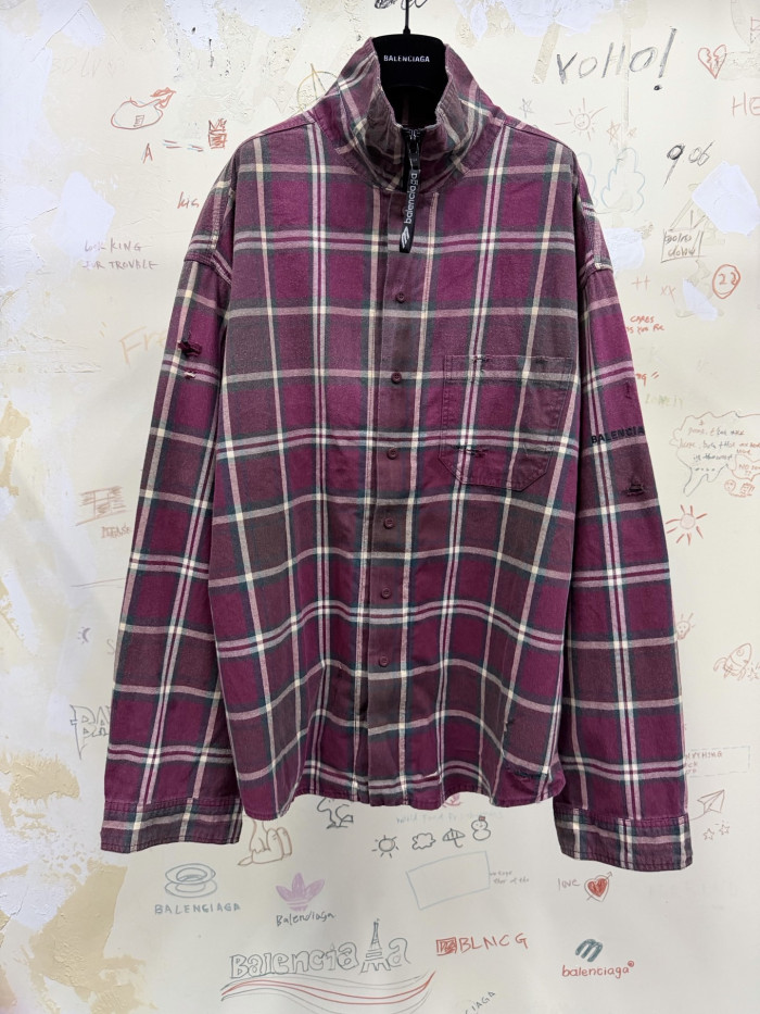 Balenciaga Zip-up Shirt  #379949