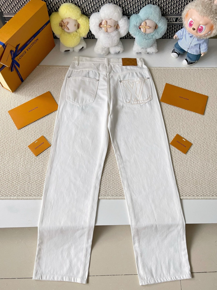 LOUIS VUITTON Skate Fit Denim Pants #380002