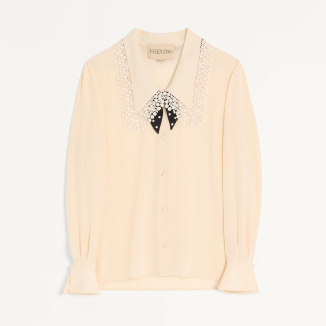 Valentino Crepe De Chine Shirt for Woman #333952