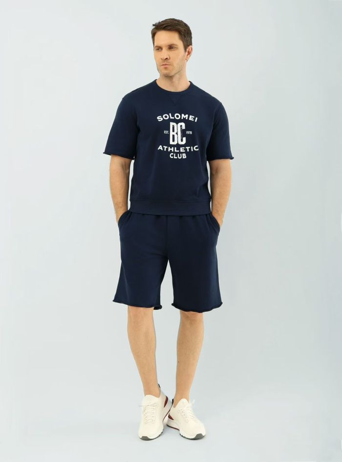 Brunello Cucinelli Men's T-shirt Shorts Suit #379943