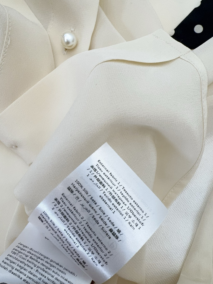 Valentino Crepe De Chine Shirt for Woman #333952