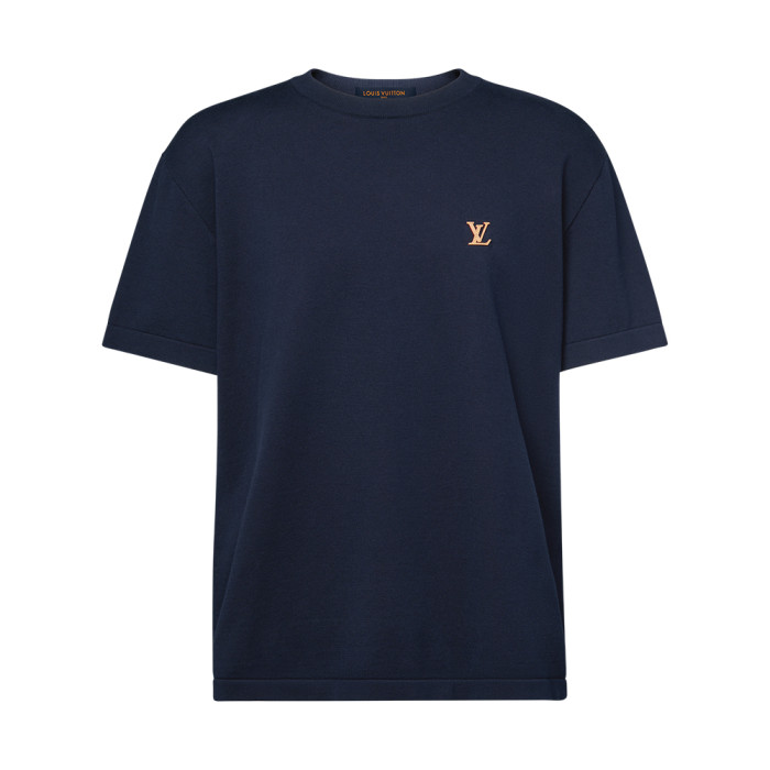 LOUIS VUITTON Short-Sleeved Crewneck With Signature #380054
