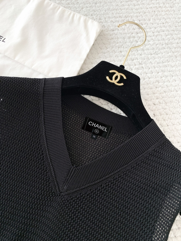 Chanel Knitted Fashion Suspenders #380036