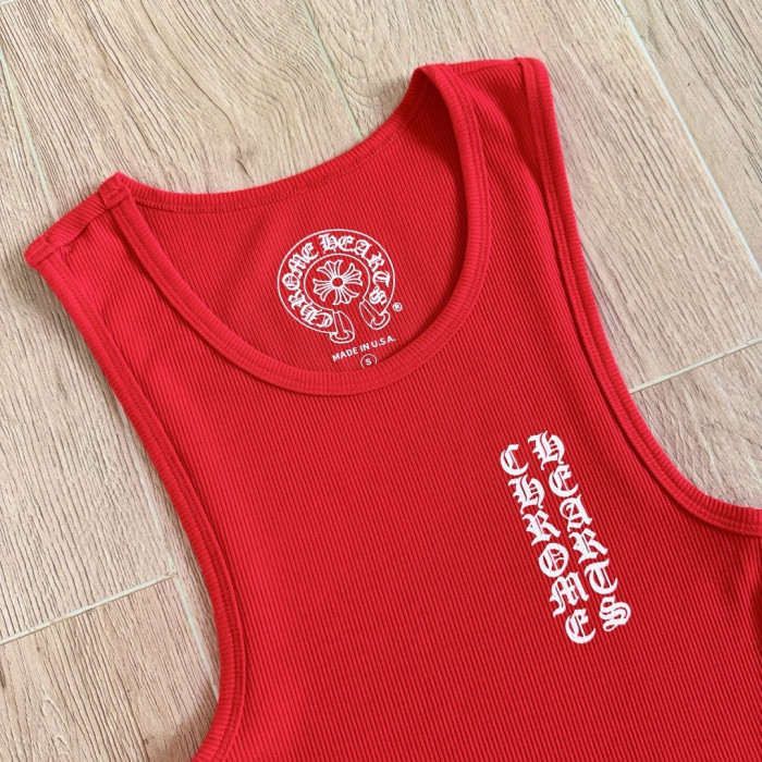 Chrome Hearts Knitted T-shirt Tank Top #380086