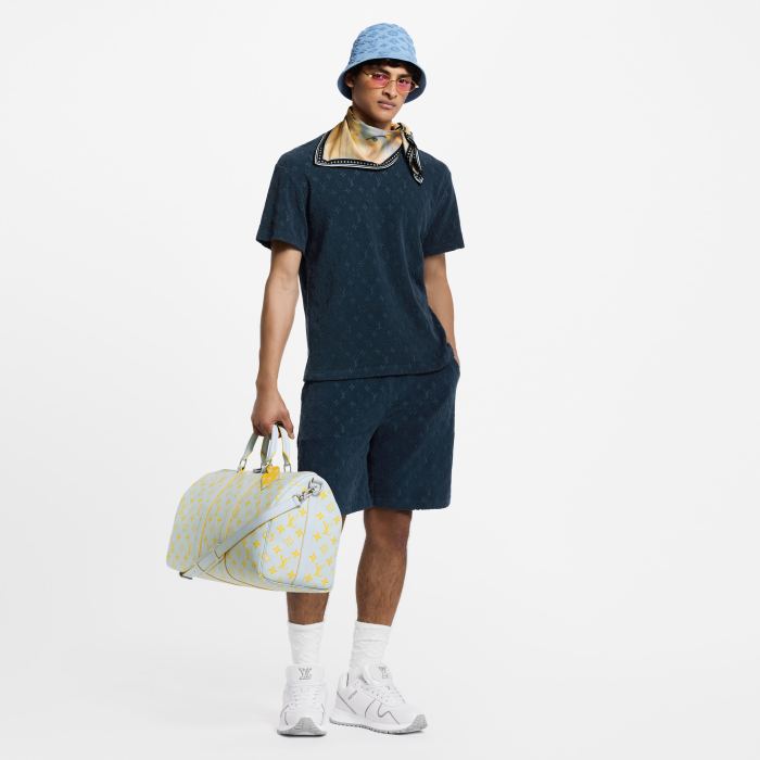 LOUIS VUITTON Monogram French Terry Shorts #190791