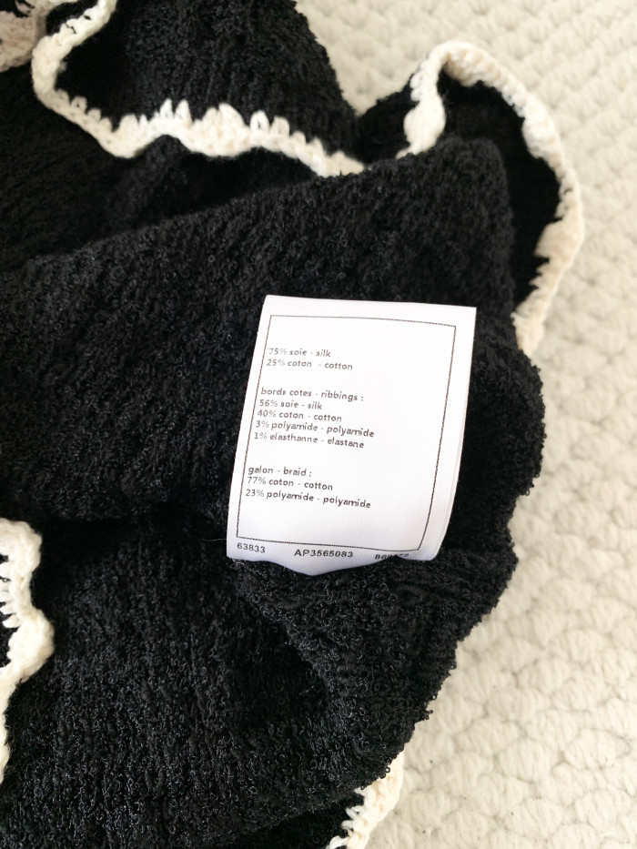 Chanel Jacquard Knitted Sleeveless Dress #380038