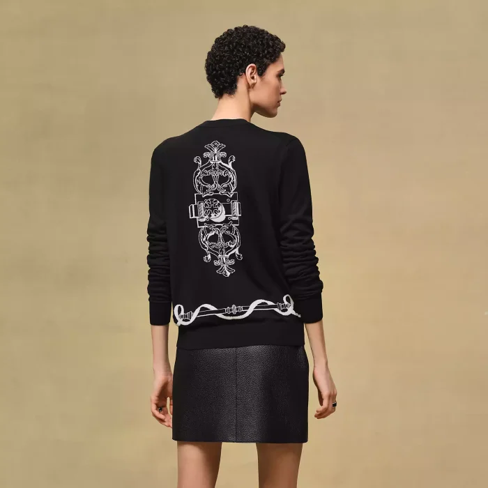 Hermès Ferronnerie Long-sleeve Cardigan #380114