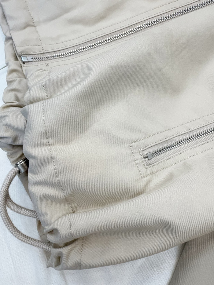 DIOR Dior Médaillon Embroidered Anorak Beige Cotton and Silk Gabardine #380096