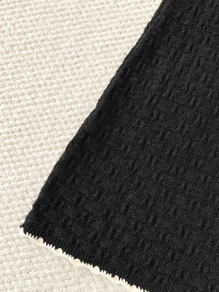 Chanel Jacquard Knitted Sleeveless Dress #380038