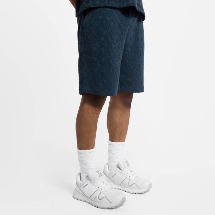 LOUIS VUITTON Monogram French Terry Shorts #190791