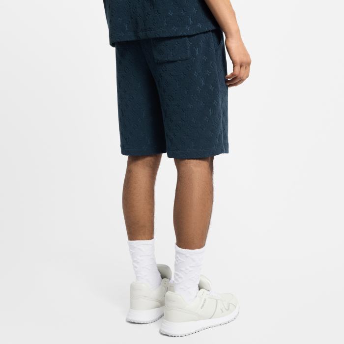 LOUIS VUITTON Monogram French Terry Shorts #190791