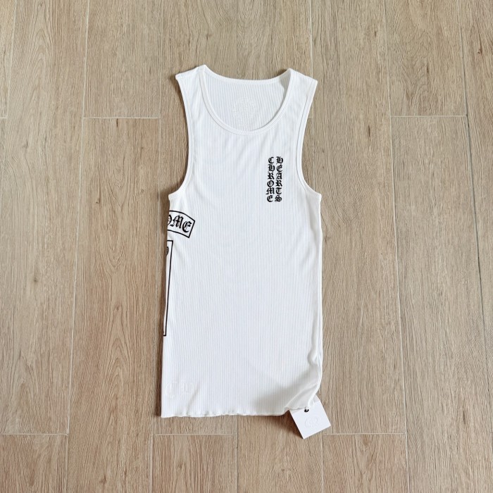 Chrome Hearts Knitted T-shirt Tank Top #380086