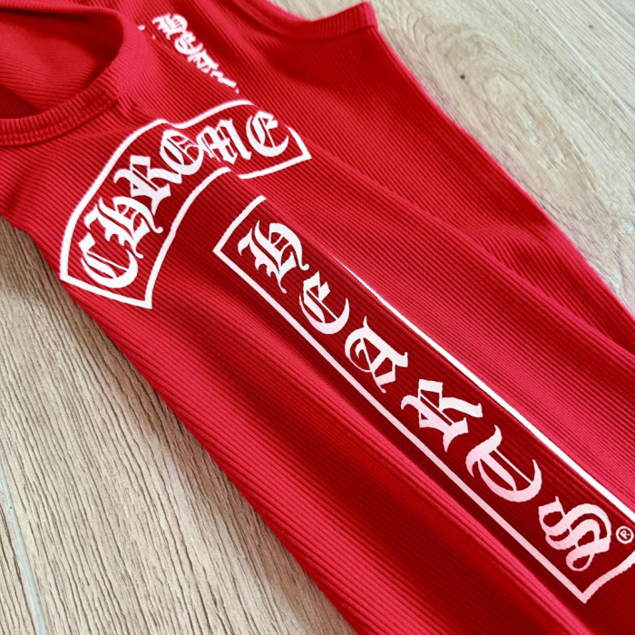 Chrome Hearts Knitted T-shirt Tank Top #380086