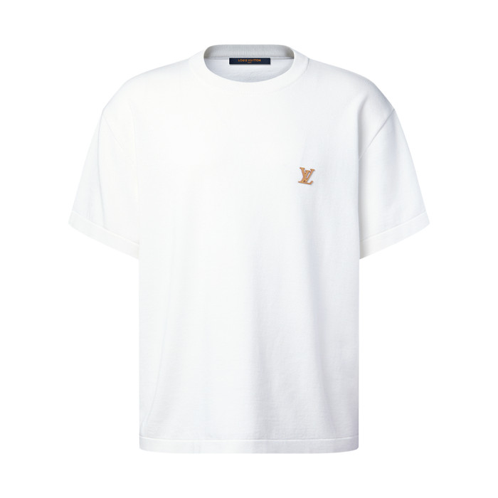 LOUIS VUITTON Short-Sleeved Crewneck With Signature #380054