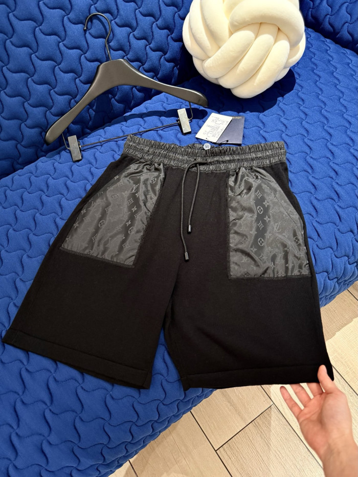 LOUIS VUITTON T-Shirt Shorts With Technical Signature Details #378771