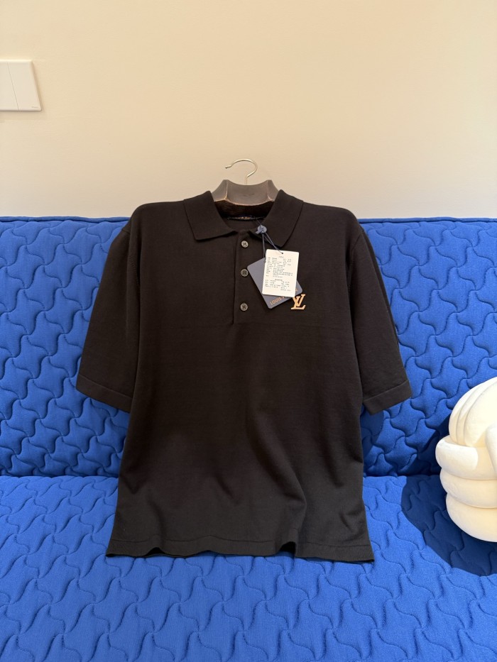 Louis Vuitton Short-Sleeved Polo Shirt With Signature #380218