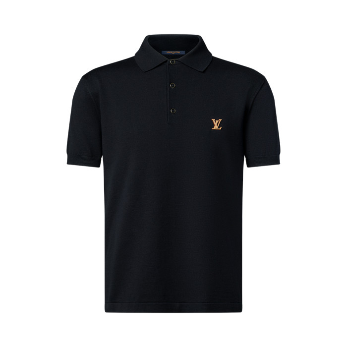 Louis Vuitton Short-Sleeved Polo Shirt With Signature #380218