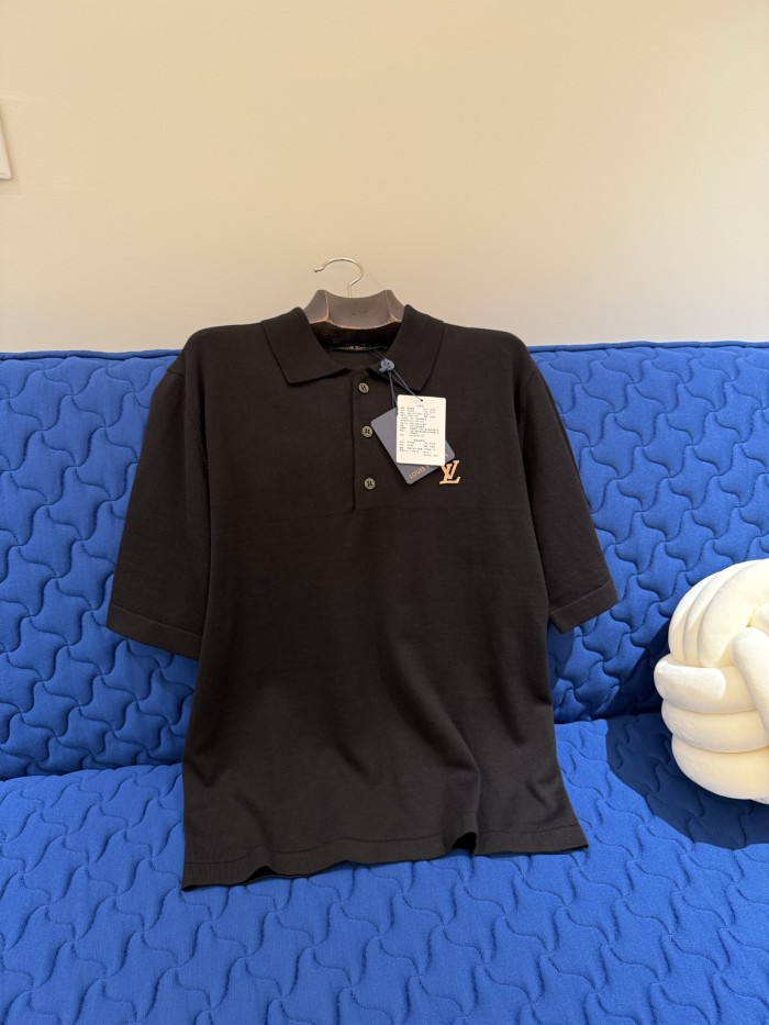 Louis Vuitton Short-Sleeved Polo Shirt With Signature #380218