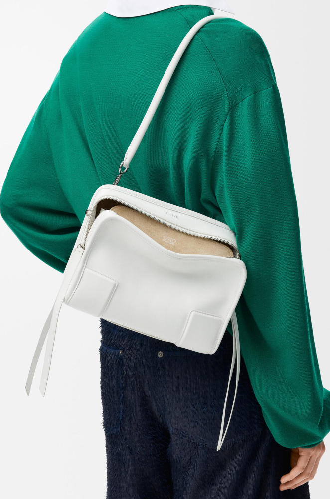 LOEWE Small Amazona 180 Bag in Soft Calfskin #380145