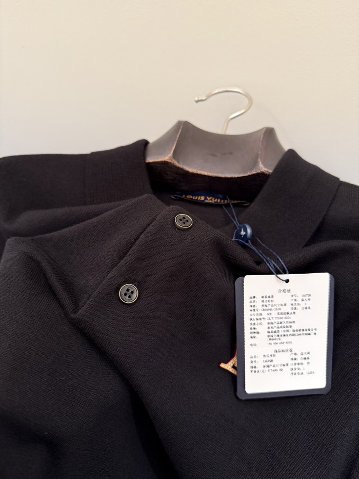 Louis Vuitton Short-Sleeved Polo Shirt With Signature #380218