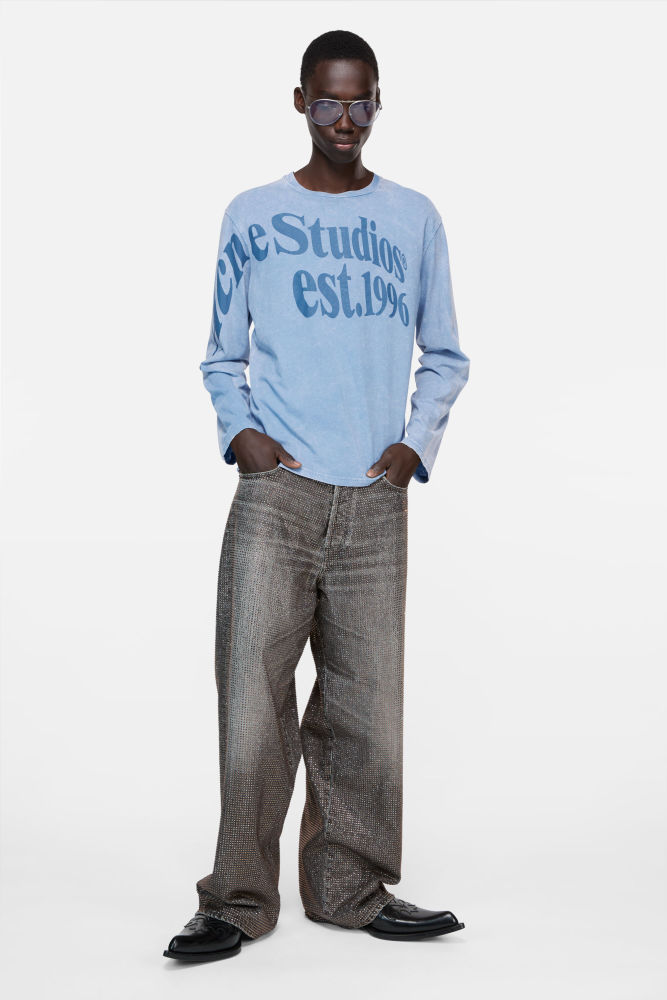 Acne Studios Relaxed Fit Graphic T-shirt #380134