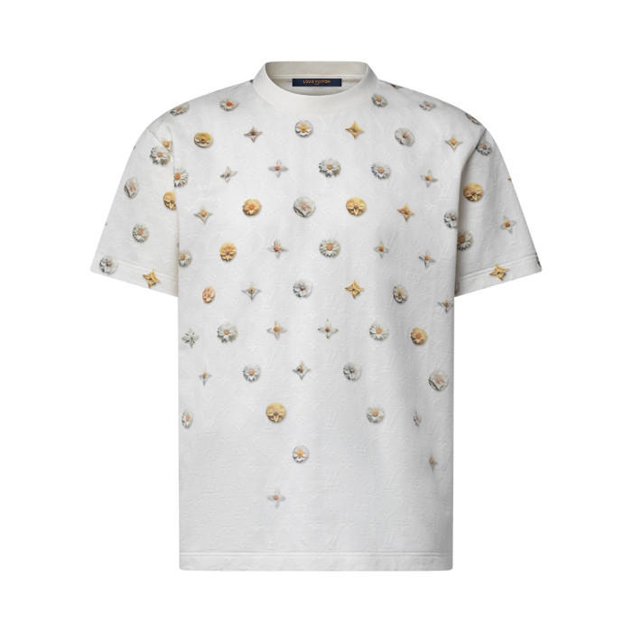 LOUIS VUITTON Overprinted Monogram Jacquard T-Shirt #380302