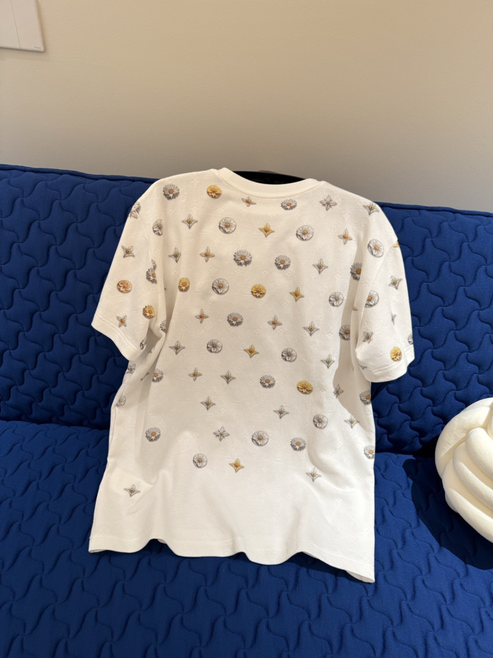 LOUIS VUITTON Overprinted Monogram Jacquard T-Shirt #380302