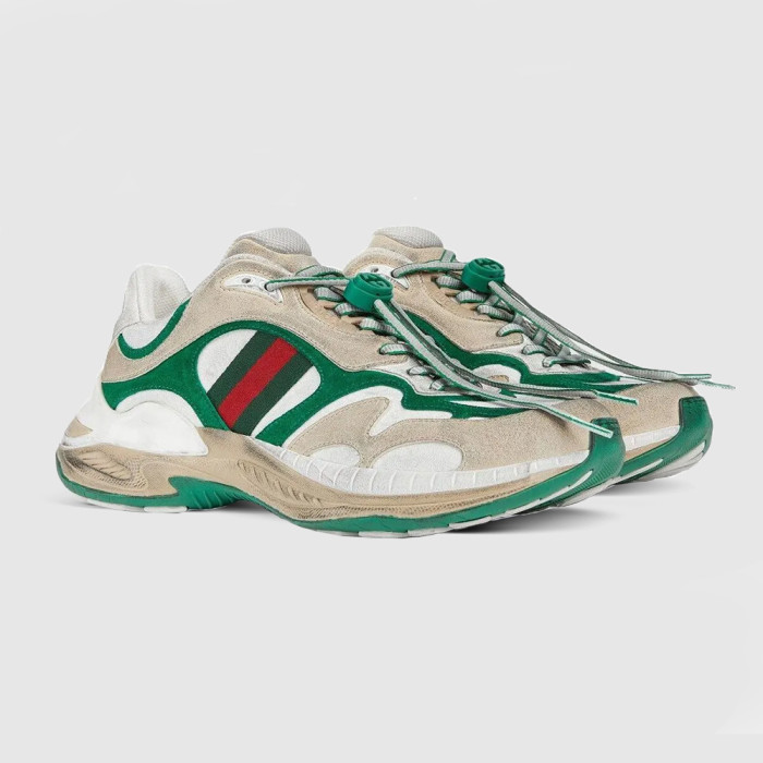 GUCCI Gucci 2.0 Sneaker in Mesh and Leather #380412
