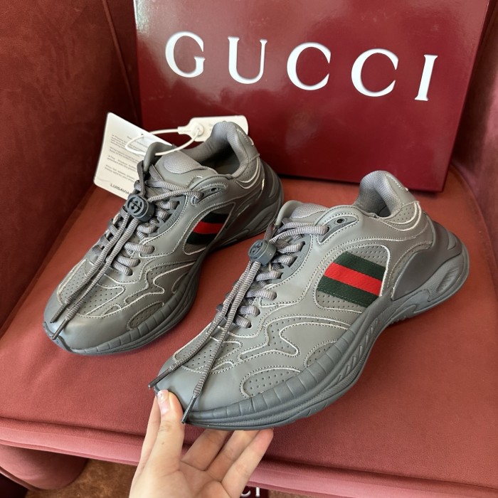 GUCCI Gucci 2.0 Sneaker in Mesh and Leather #380412