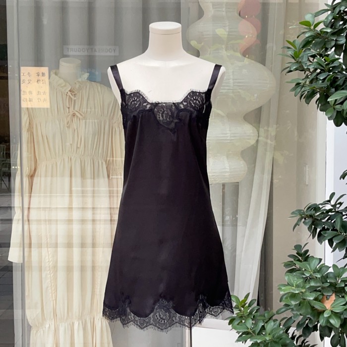 Dolce&Gabbana Lingerie Top in Satin and Lace #380456