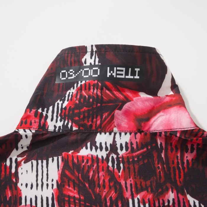 PRADA Pink Timecapsule Printed Cotton Shirt #380471