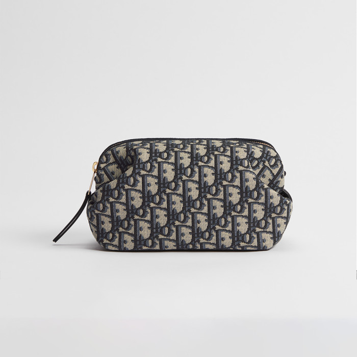 DIOR Dior Bow Pouch Black Supple Lambskin #380535