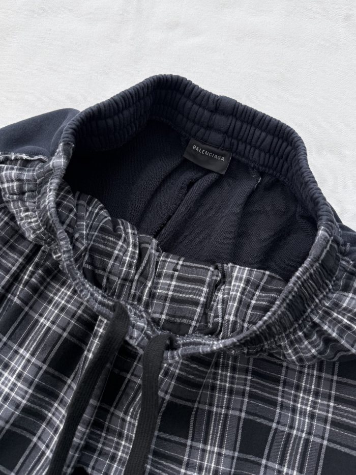 Balenciaga Hooded Hybrid Shirt Pantaloni Hybrid Large Fit #380530