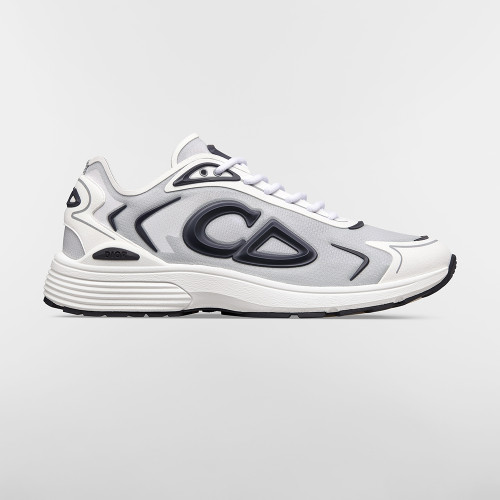 DIOR B30 Countdown Tech Sneaker Semi-Transparent N3O Nylon Technical Fabric and Rubber #381134