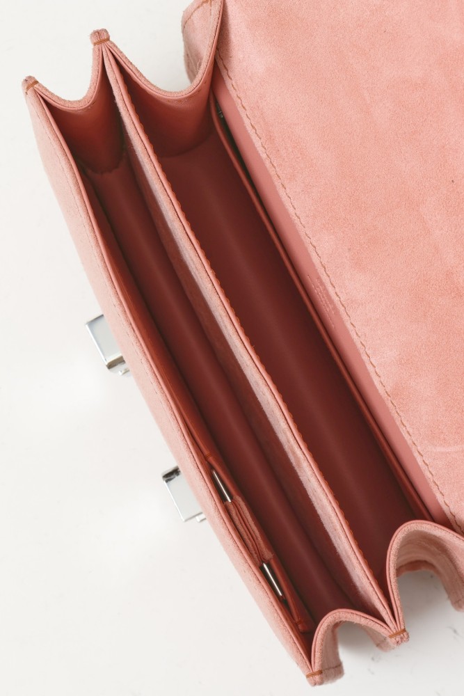 Hermès Suede Backpack Crossbody Bag #381136