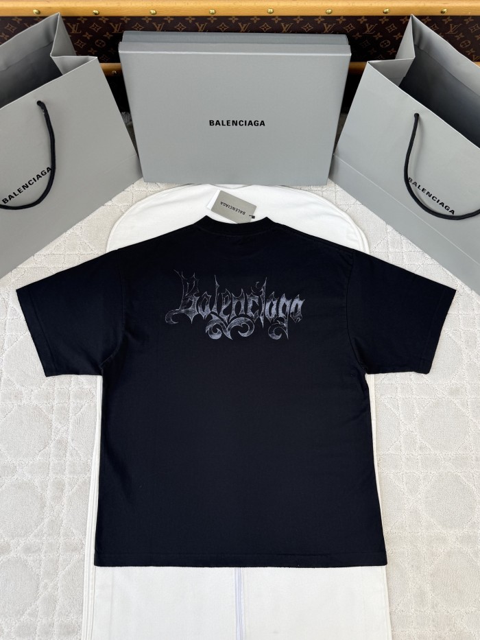 Balenciaga Sketchy Short Sleeve Top #381246