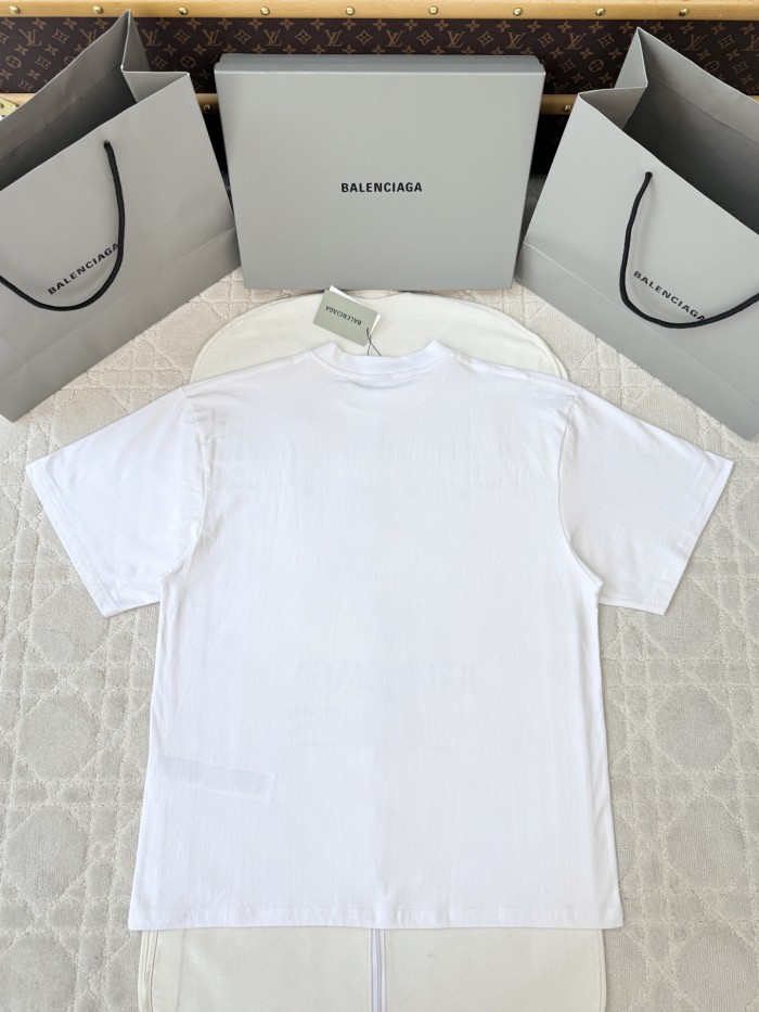 Balenciaga Coconut Jungle Round Neck Short Sleeves #381248