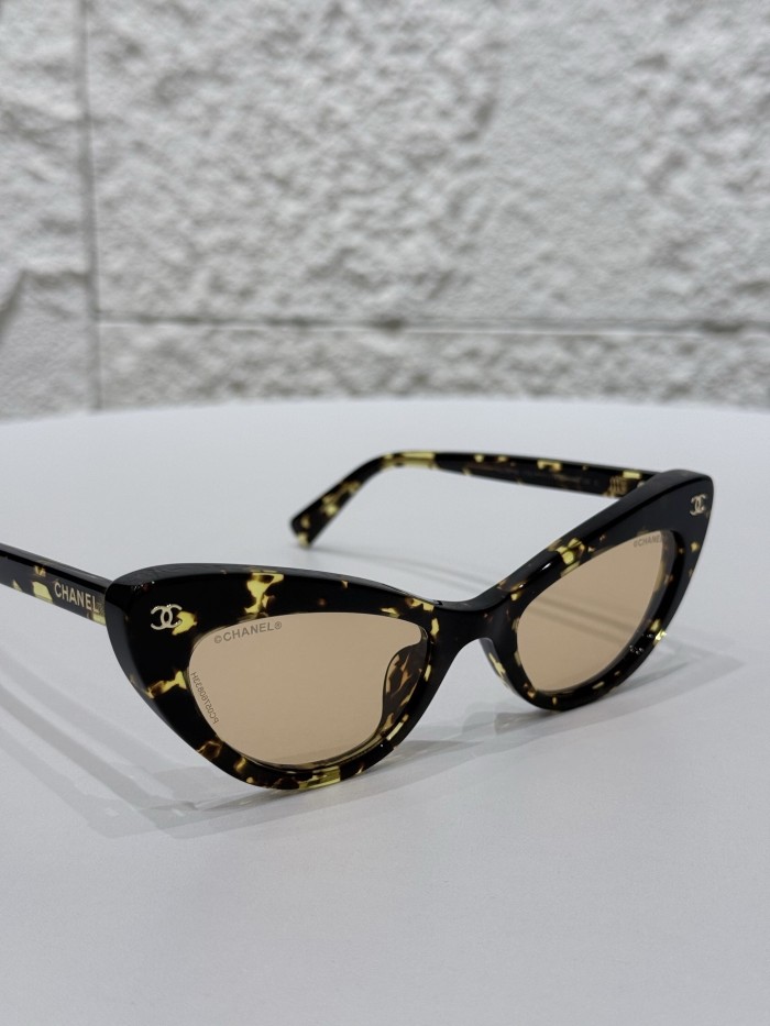 Chanel Sunglasses Cat Eye Sunglasses Acetate #381365