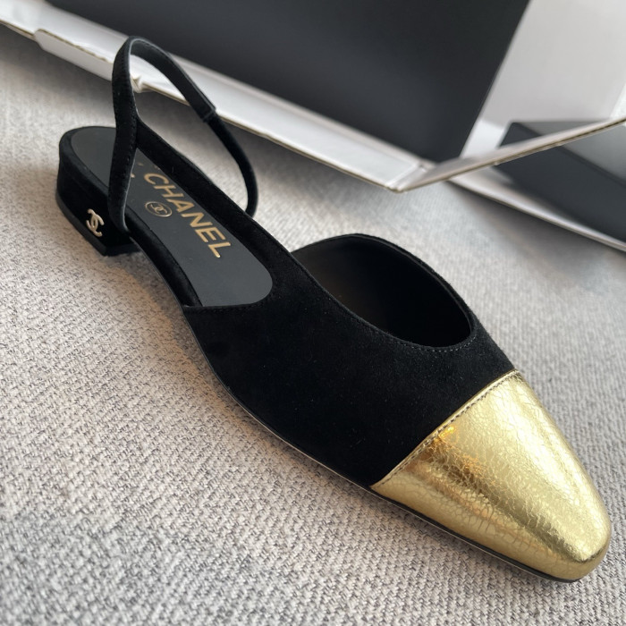 Chanel Bow Ballet Shoes #381461