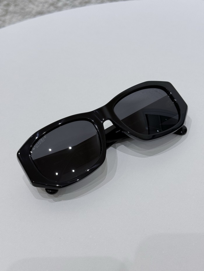 Chanel Sunglasses Rectangle Sunglasses Acetate #381370