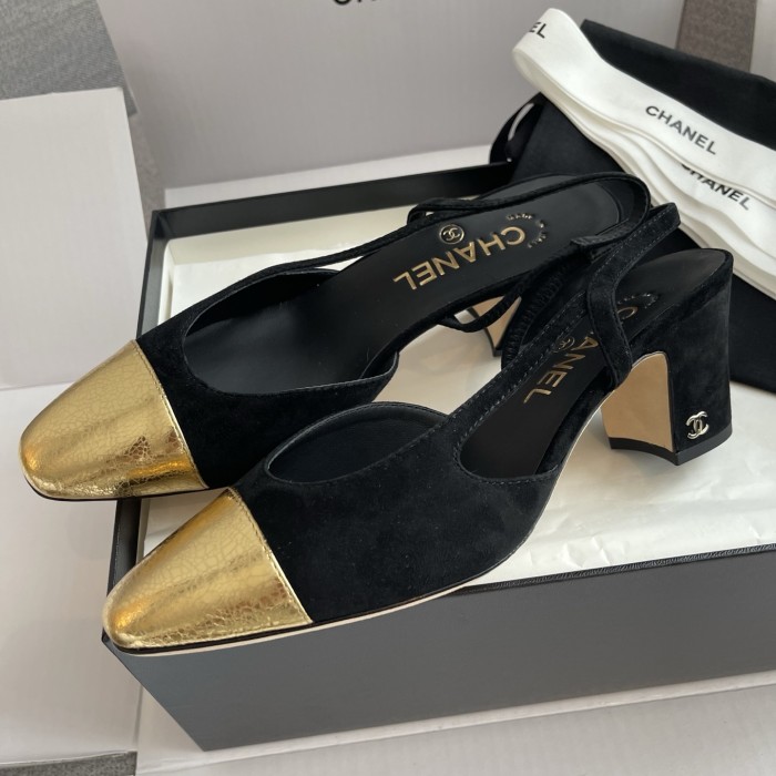 Chanel Bow Ballet Shoes #381461