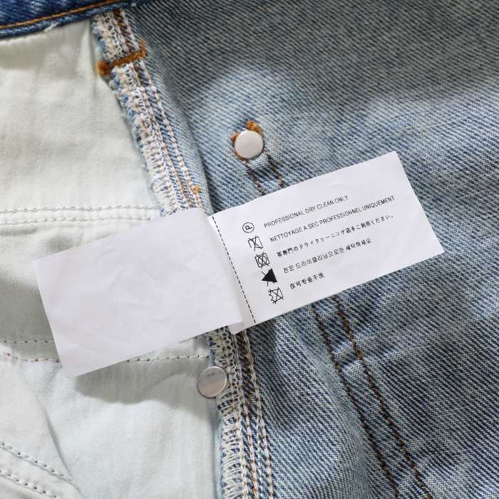 Chrome Hearts Three-color Starry Sky Jelly Leather Work Jeans #381414