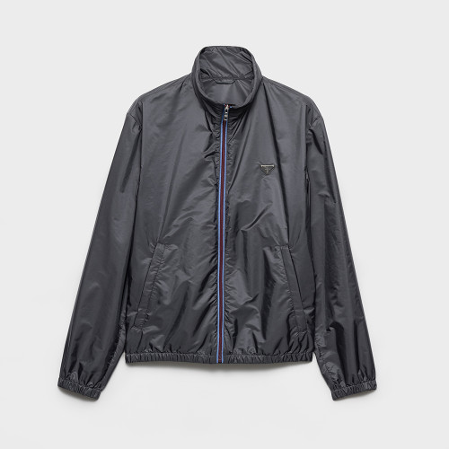 PRADA Iron Gray light Blue Re-nylon Jacket #381474