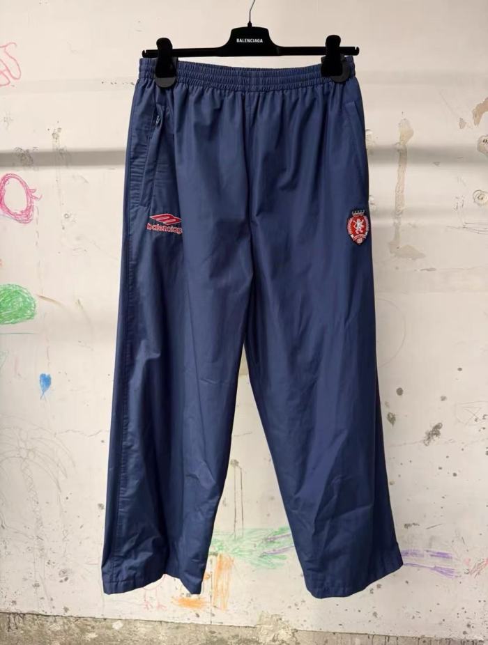 Balenciaga Men's 3b Football Tracksuit Jacket Football Baggy Sweatpants in Black #381569