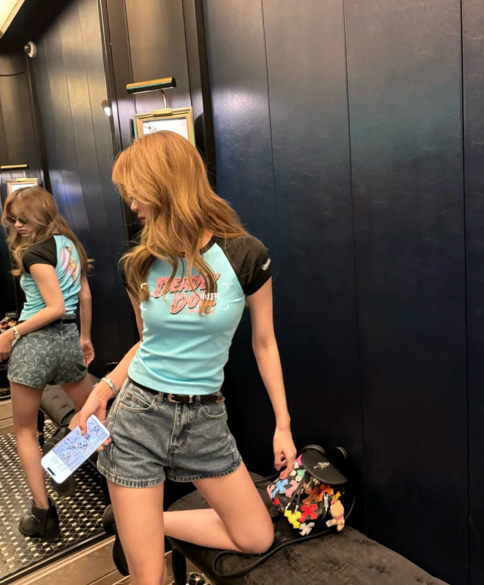 Chrome Hearts Deadly Doll Color Block Short Sleeves #381613