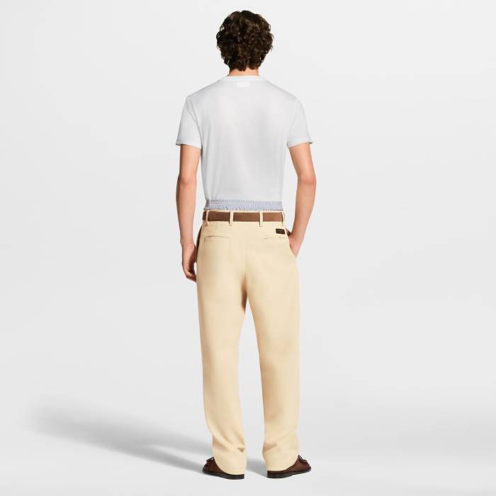 LOUIS VUITTON Slim Fit Signature T-Shirt #382028