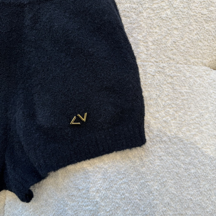 LOUIS VUITTON LV Twist Knit Shorts 1AJGJA #381855