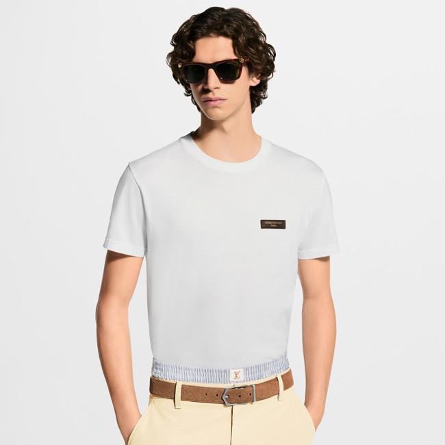 LOUIS VUITTON Slim Fit Signature T-Shirt #382028