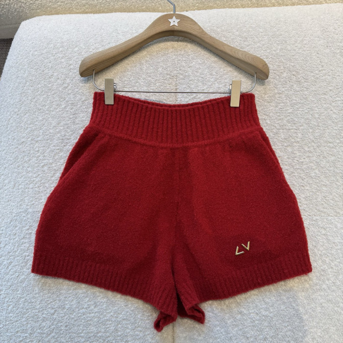 LOUIS VUITTON LV Twist Knit Shorts 1AJGJA #381855